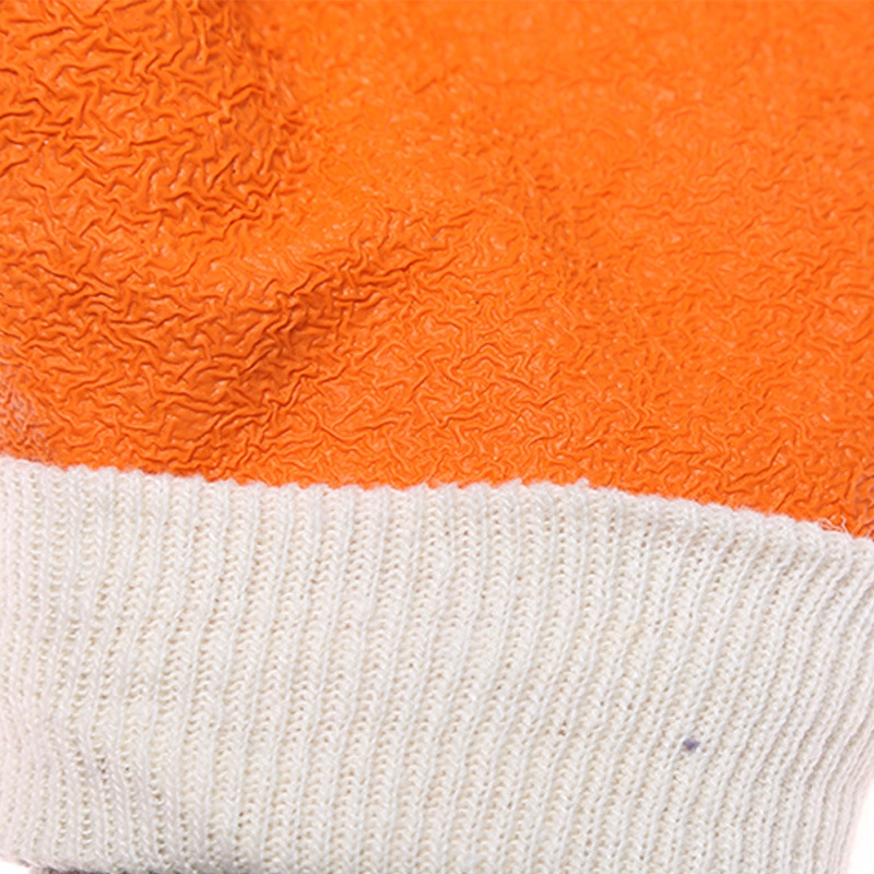 星宇L608乳膠皺紋半浸勞保手套圖片2