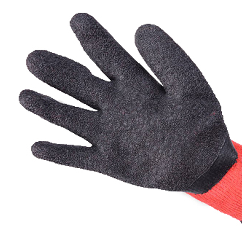 星宇L228乳膠皺紋勞保手套圖片2