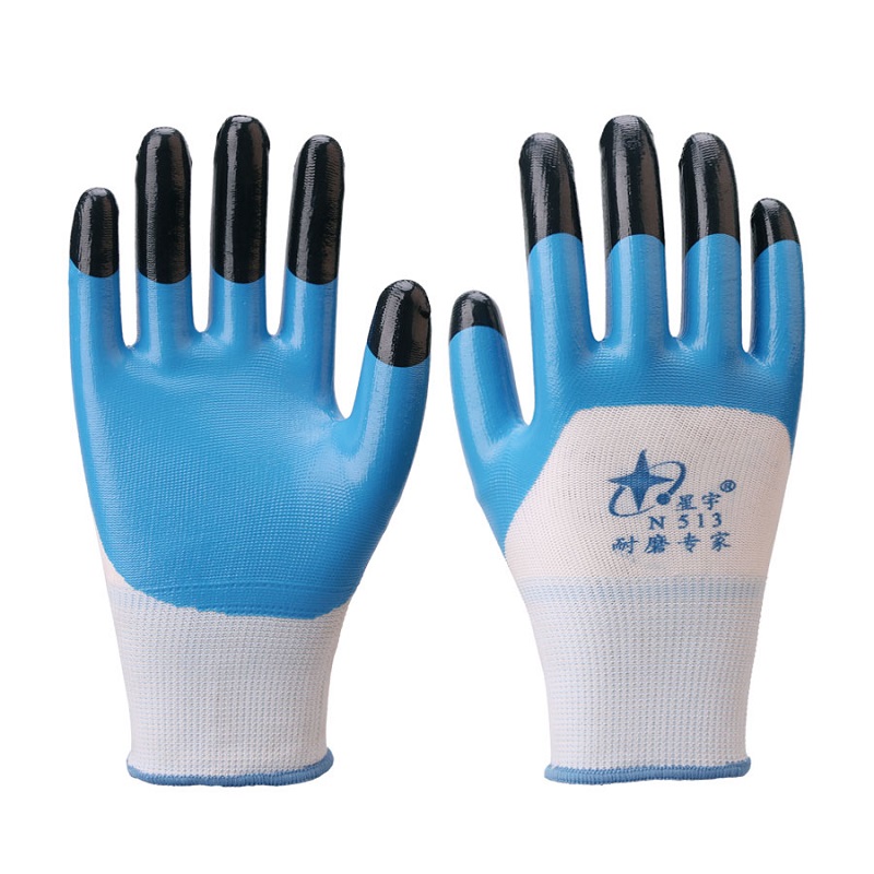 星宇N513半浸耐磨勞保手套圖片4
