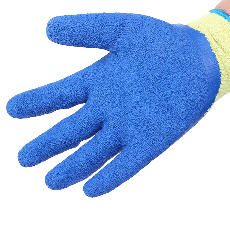 星宇L205黃沙蘭皺紋勞保手套圖片2