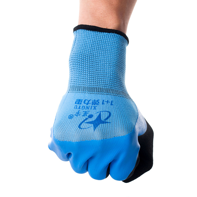 星宇1+1彈力星勞保手套圖片1