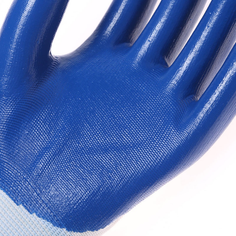 星宇N588十三針白尼龍丁腈勞保手套圖片2 星宇N588十三針白尼龍丁腈勞保手套圖片2