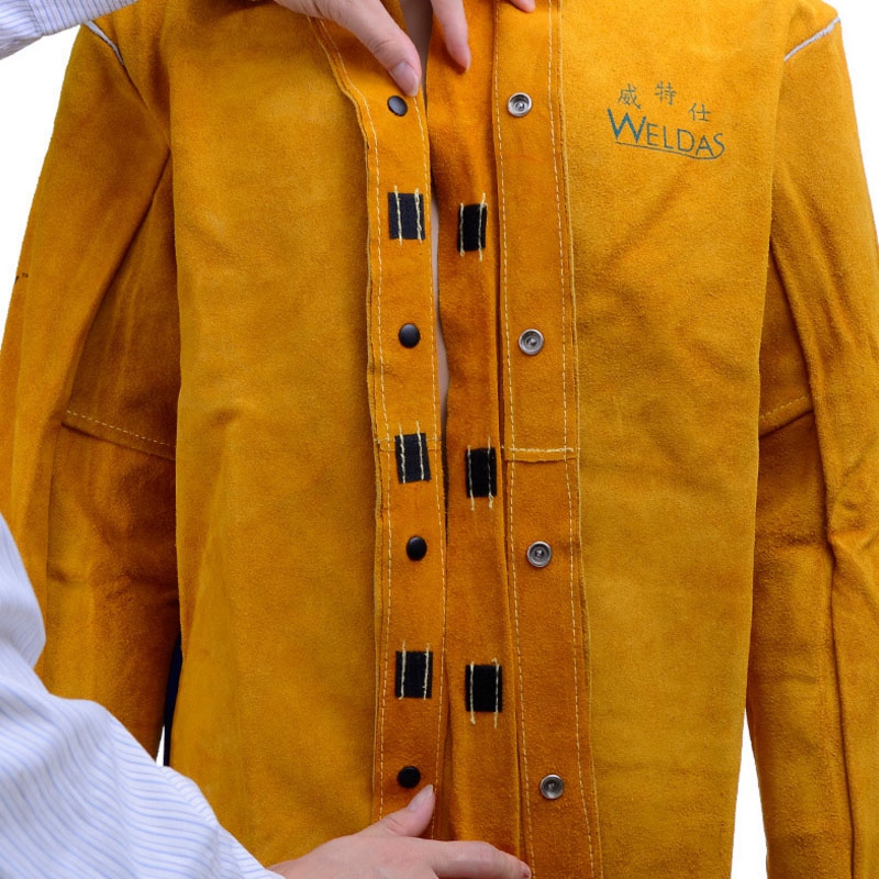威特仕44-2530雄蜂王背布皮阻燃焊服圖片3 威特仕44-2530雄蜂王背布皮阻燃焊服圖片3