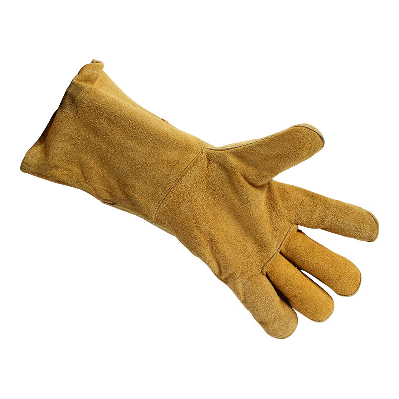 威特仕10-2118-M牛二層雙背皮款焊工手套圖片1