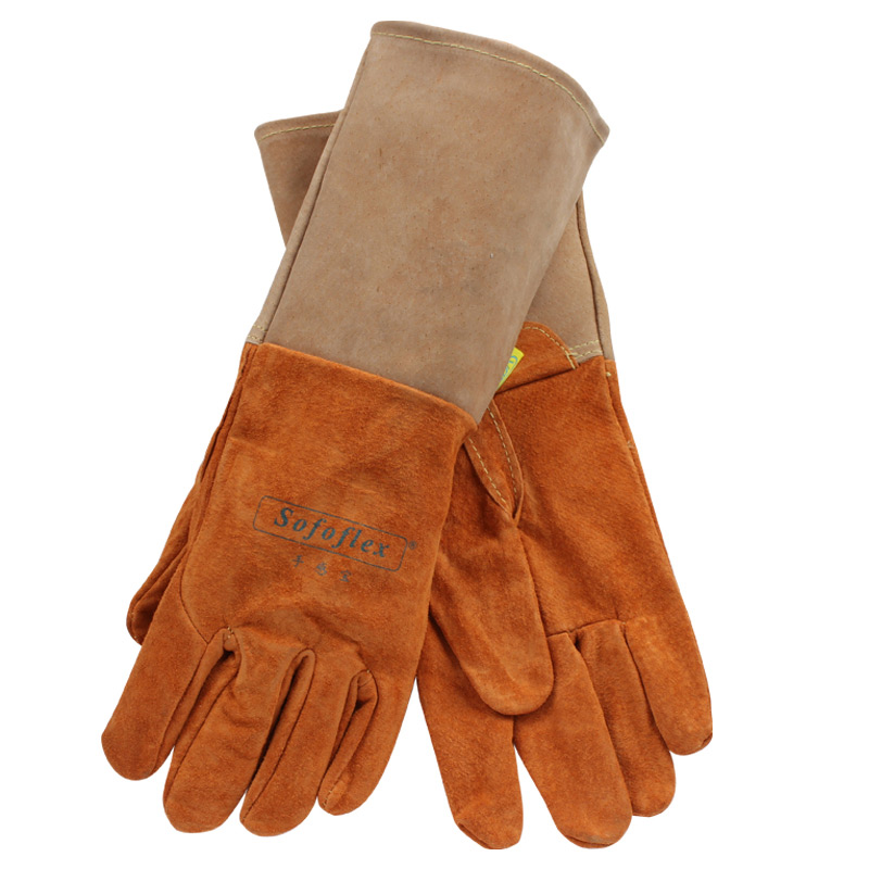 威特仕10-1003-M絨面豬青皮款焊工手套圖片2