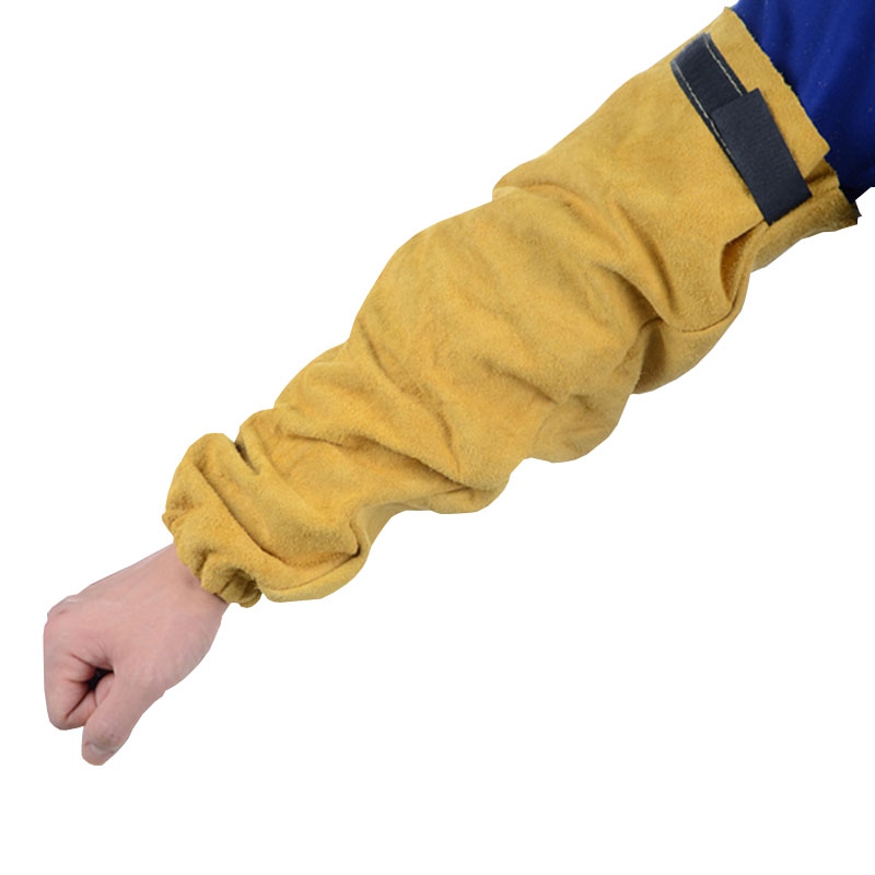 威特仕44-2321牛二層芯皮防火阻燃套袖圖片1