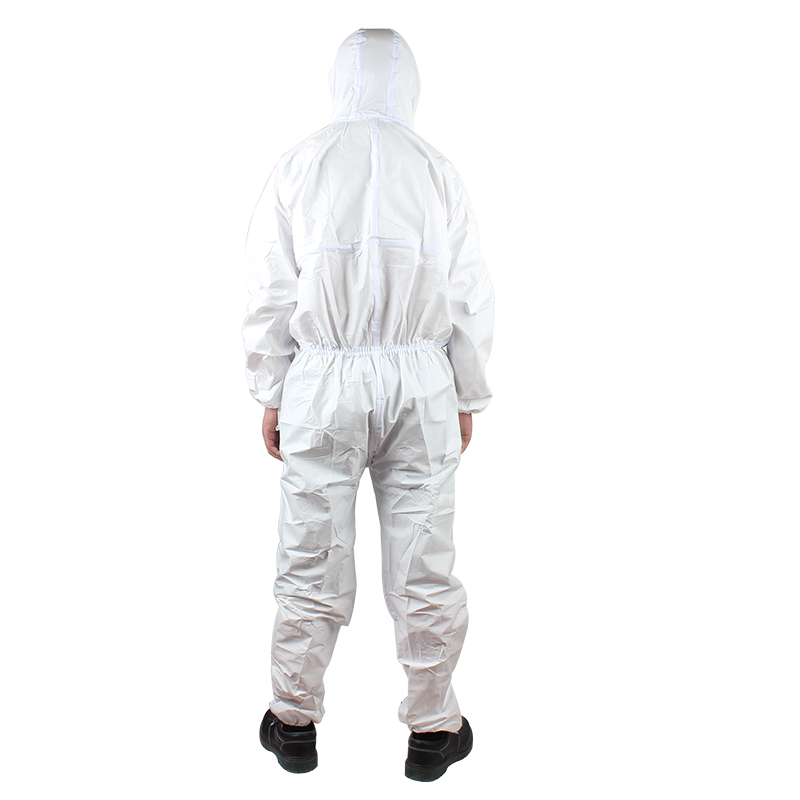 微護佳MG2000白色增強型膠條連體防護服WH20-T-99-111-02圖片3