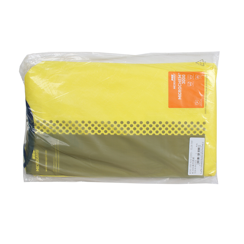 微護佳3000黃色YE30-W-99-214-00帶袖防化圍裙圖片3