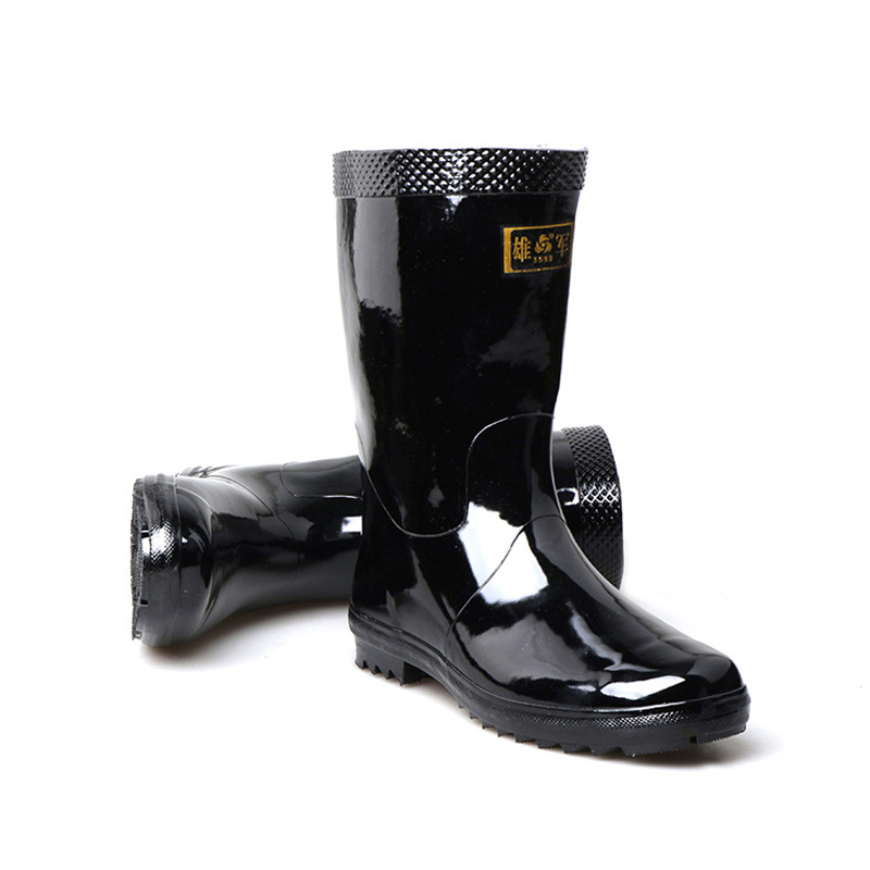 3539中筒橡膠雨靴圖片3