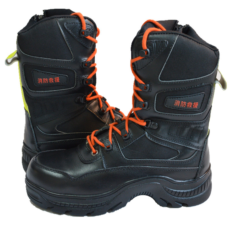 尊獅牛皮消防員救援安全靴圖片2 尊獅牛皮消防員救援安全靴圖片2