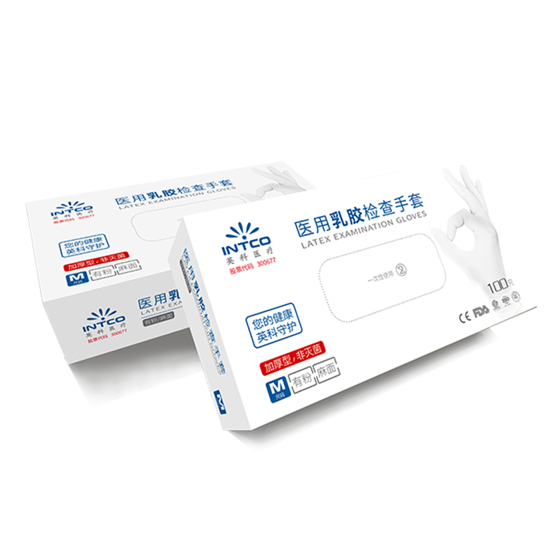 英科LGBCM1002白色乳膠醫用手套圖片6 英科LGBCM1002白色乳膠醫用手套圖片6