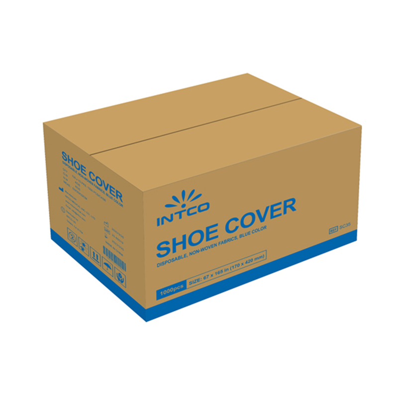 英科SC401001藍色一次性防滑鞋套圖片1 英科SC401001藍色一次性防滑鞋套圖片1
