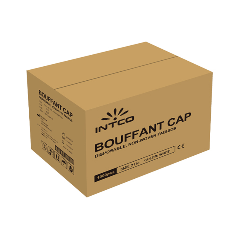 英科BC141002白色一次性無紡布圓帽圖片2