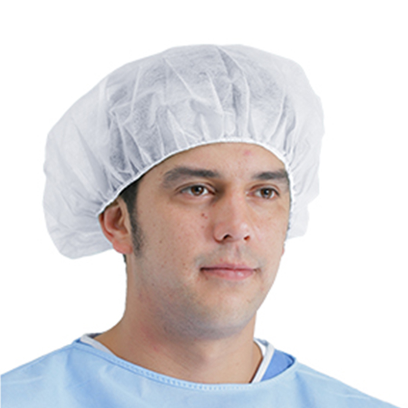 英科BC141001藍色一次性無紡布圓帽圖片1 英科BC141001藍色一次性無紡布圓帽圖片1