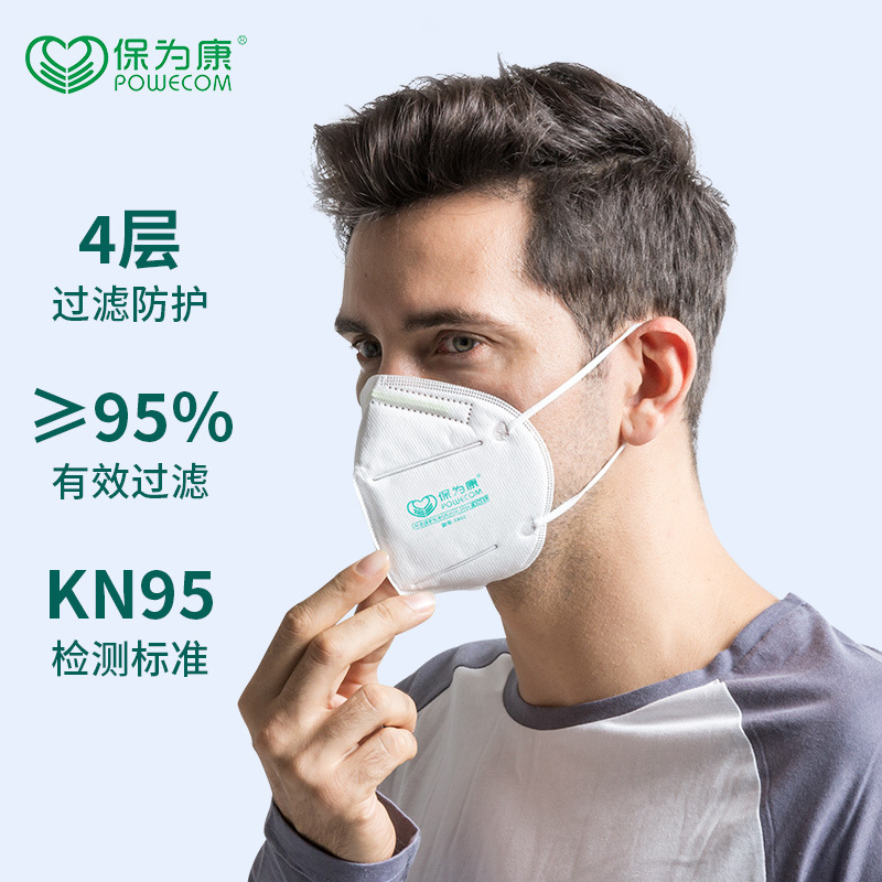 保為康1890 KN95過(guò)濾式防塵口罩圖片1