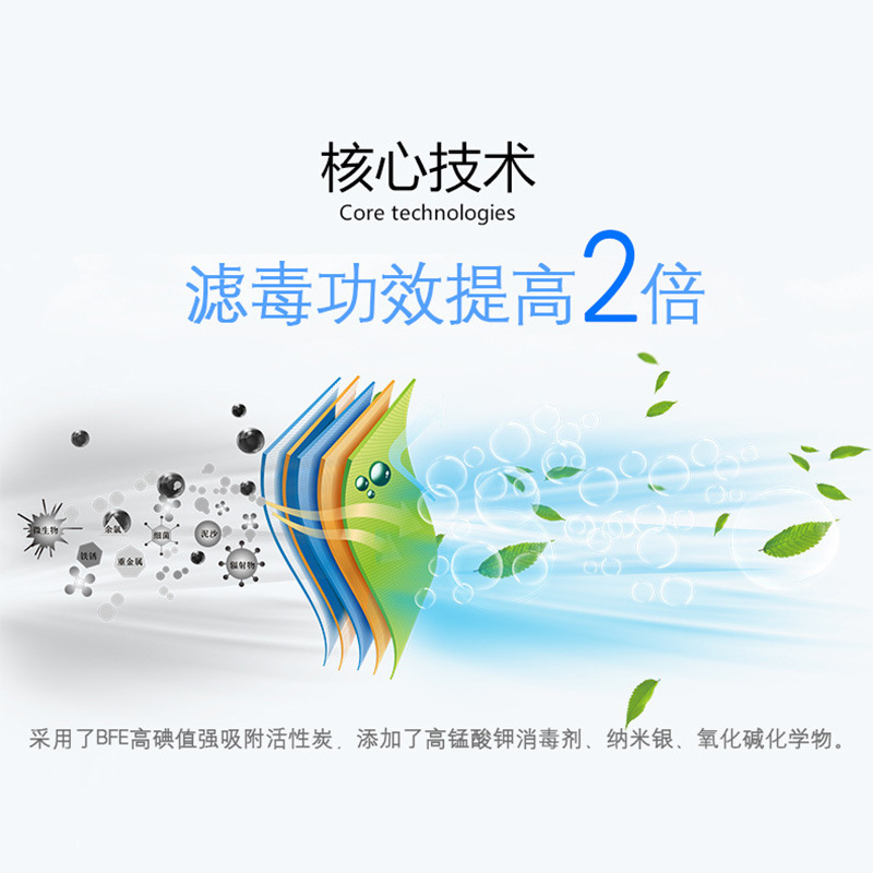 保為康3900硅膠防毒面具圖片2