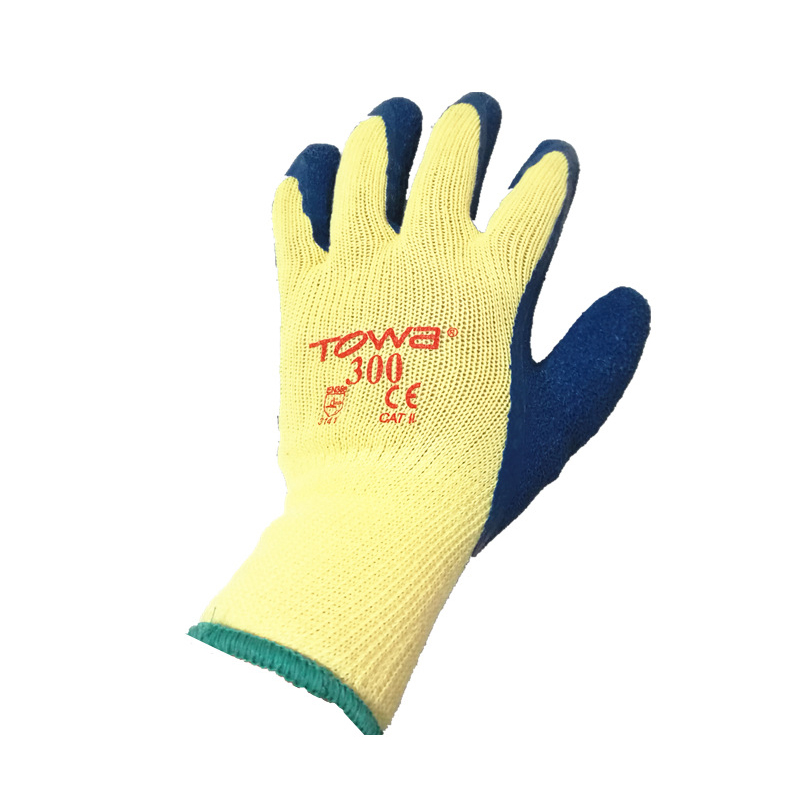 TOWA 300橡膠涂掌勞保手套圖片1