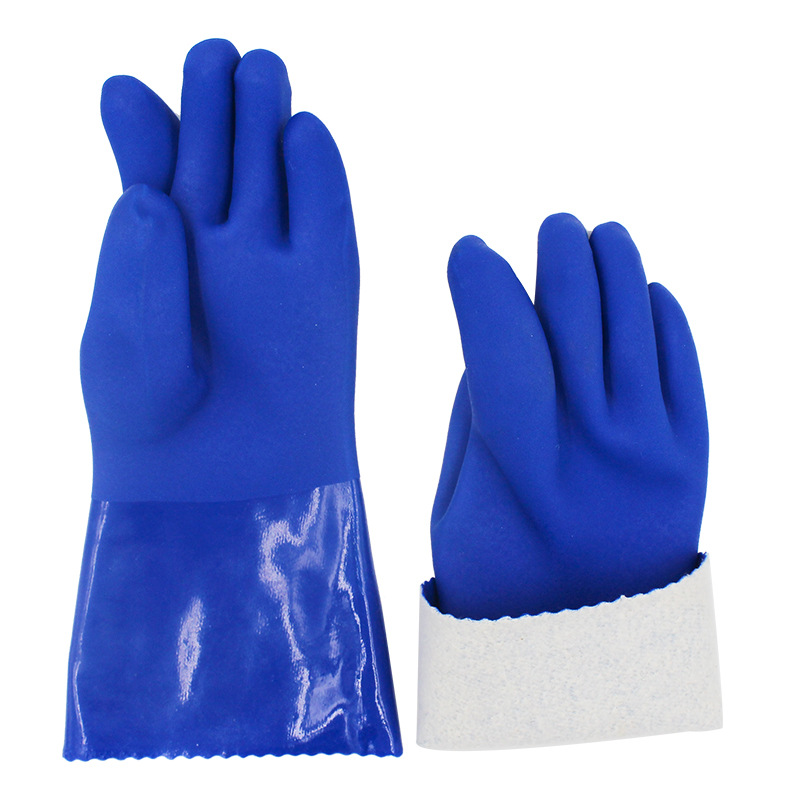 TOWA 658防滑PVC耐低溫手套圖片3