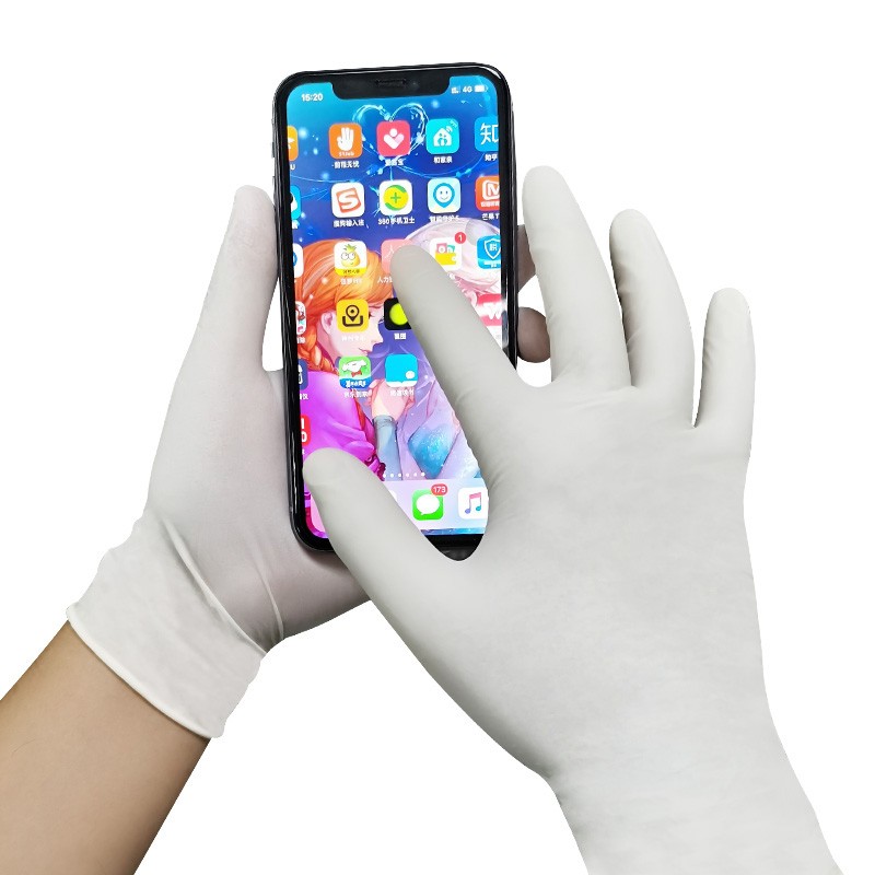 愛馬斯XLFRT44100一次性乳膠醫用手套圖片1