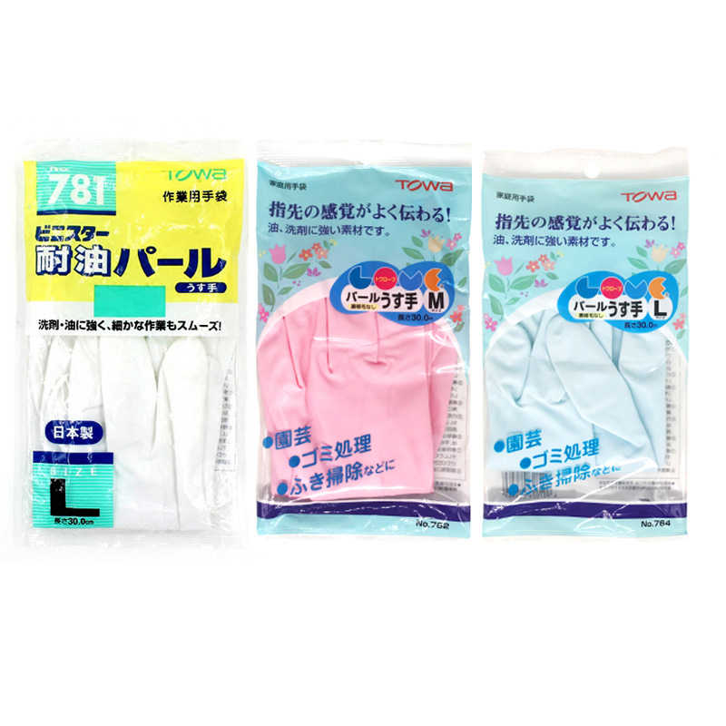 TOWA 761白色耐油PVC手套圖片2