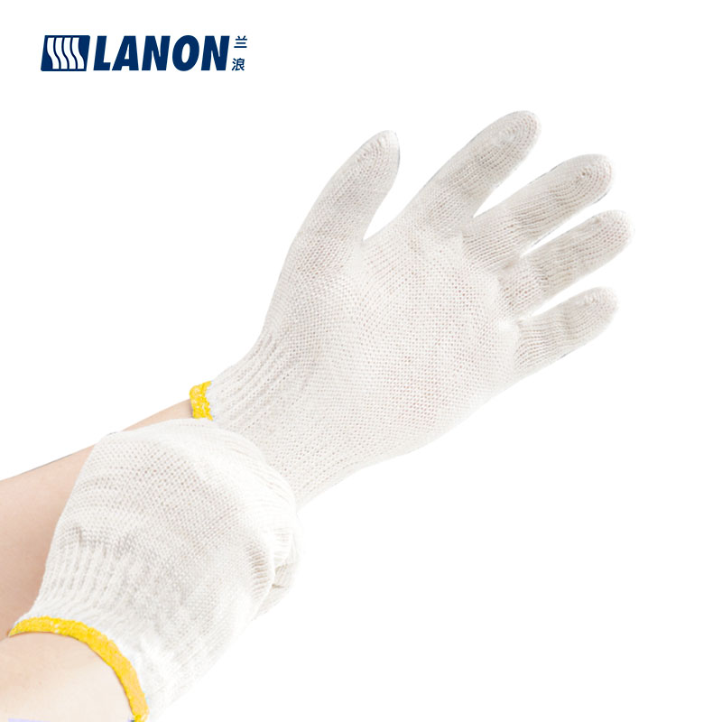 LANON蘭浪H602耐磨棉線勞保手套圖片2