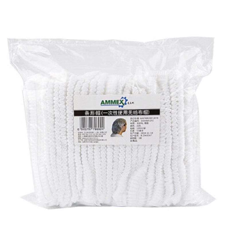 愛馬斯40048W-21無紡布一次性條形帽圖片1