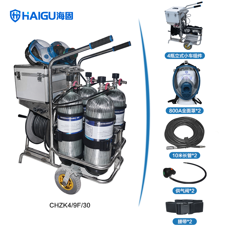 海固HG-CHZK4 9L移動供氣源車載式長管呼吸器圖片1