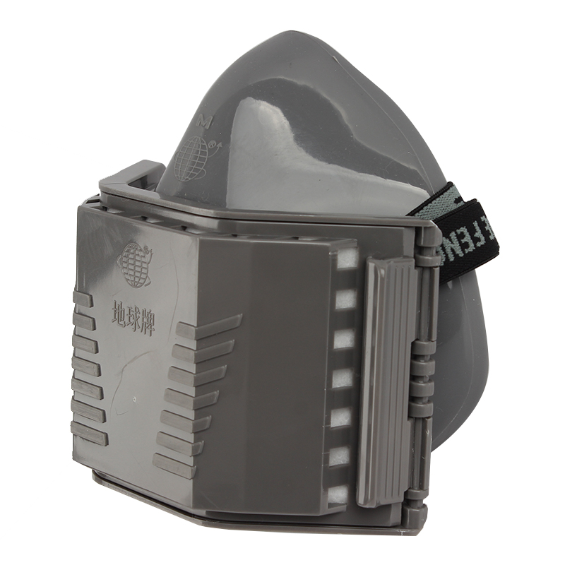 地球3300A全硅膠半面罩防毒面具圖片3