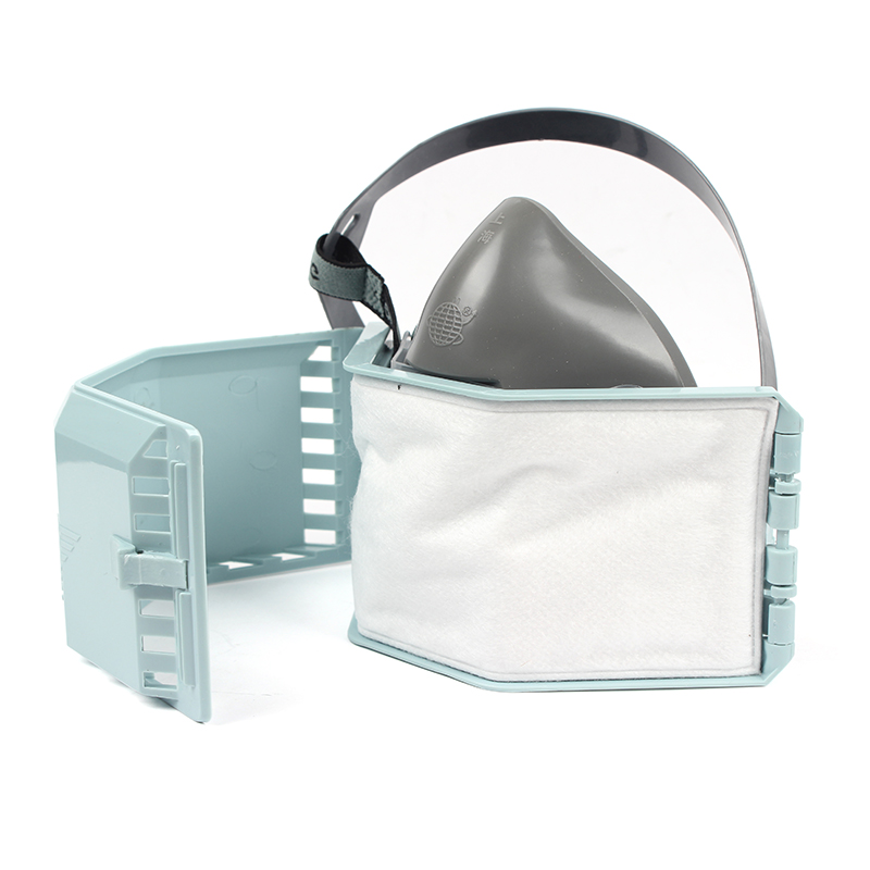 地球3200 PVC半面罩防毒面具圖片1