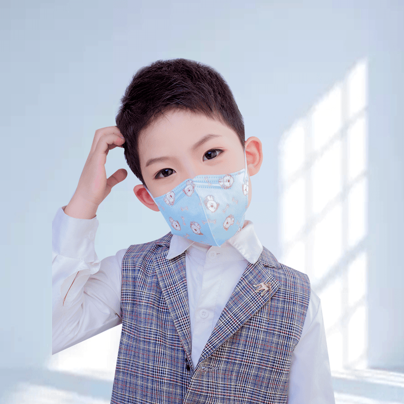 恩惠醫療3D立體一次性醫用兒童口罩圖片2