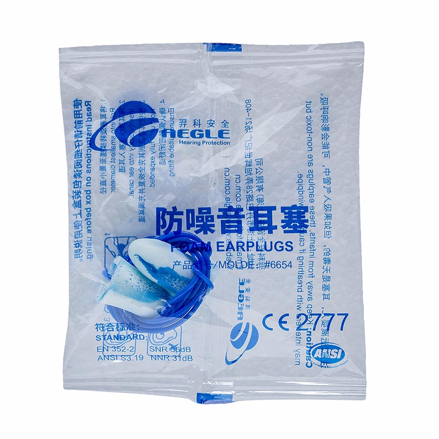 羿科60308303 6654錐形帶線海綿耳塞圖片3