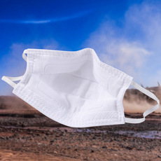 朝霞紗布2002型耳帶式KN95防塵口罩圖片3