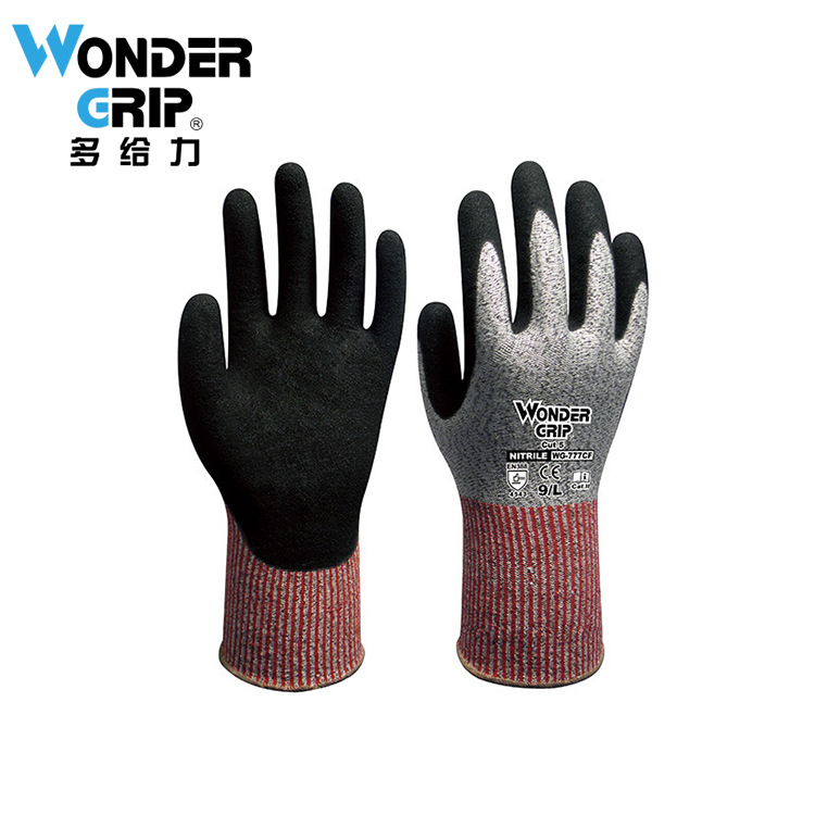 多給力WG-777CF防滑耐磨五級(jí)防割手套圖片1 多給力WG-777CF防滑耐磨五級(jí)防割手套圖片1