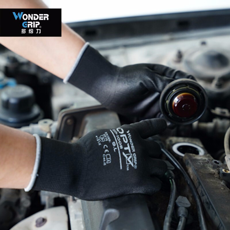 多給力OP-100B PU涂掌防滑勞保手套圖片2