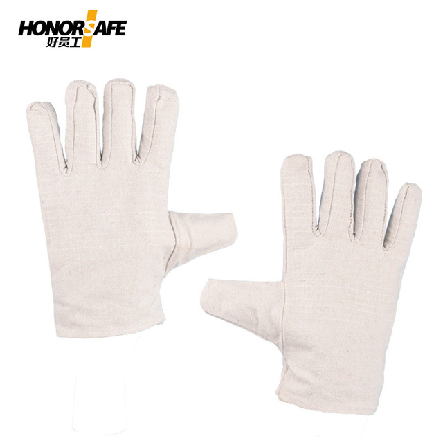 好員工DH901電焊防護帆布手套圖片3