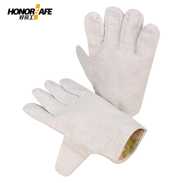 好員工DH901電焊防護帆布手套圖片2