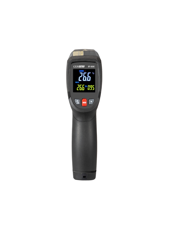 華盛昌DT-833C專業型工業雙激光紅外測溫儀圖片2 華盛昌DT-833C專業型工業雙激光紅外測溫儀圖片2
