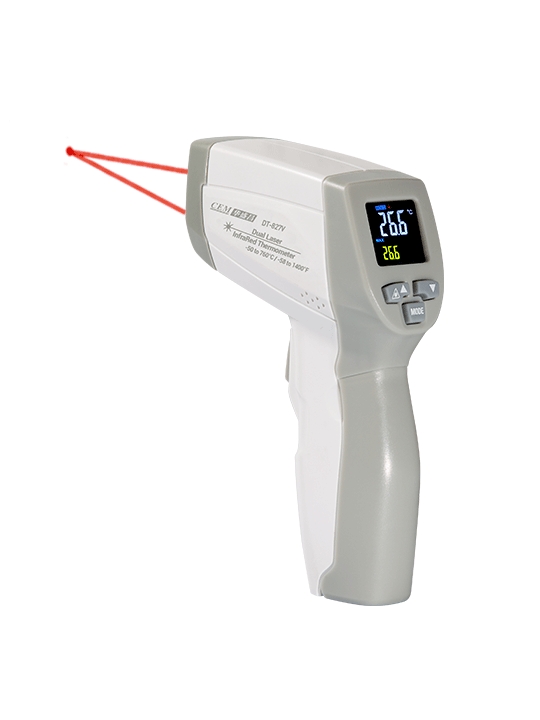 華盛昌DT-827V迷你型專業級紅外線測溫儀圖片1