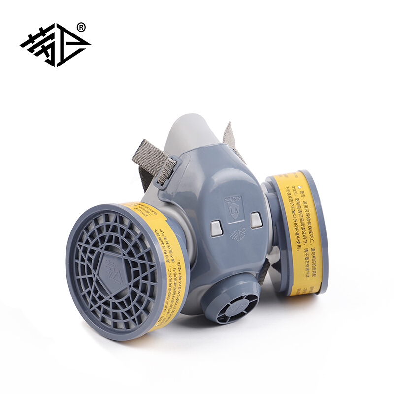 勞衛(wèi)101A-7雙濾盒半面罩防毒面具圖片4