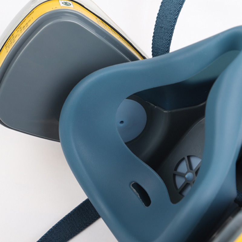 勞衛101F-7雙濾盒半面罩防毒面具圖片4 勞衛101F-7雙濾盒半面罩防毒面具圖片4