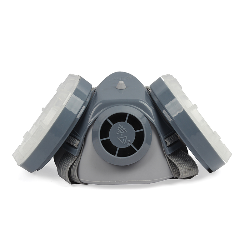 勞衛301-6雙濾盒半面罩防塵面具圖片2