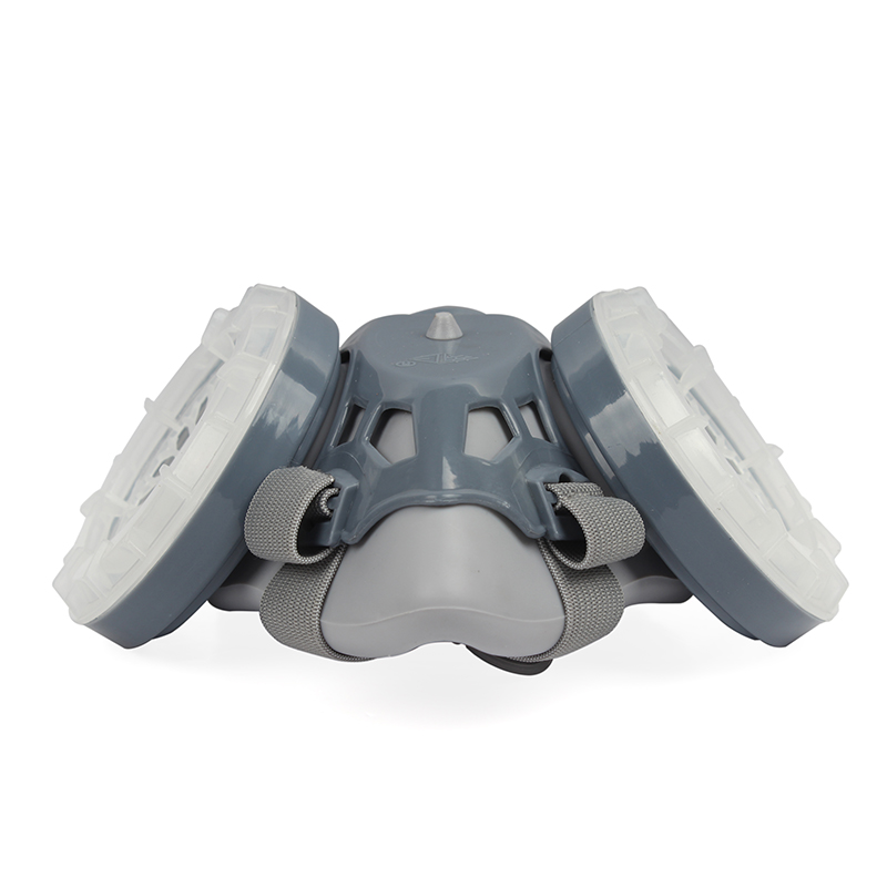 勞衛301-6雙濾盒半面罩防塵面具圖片4