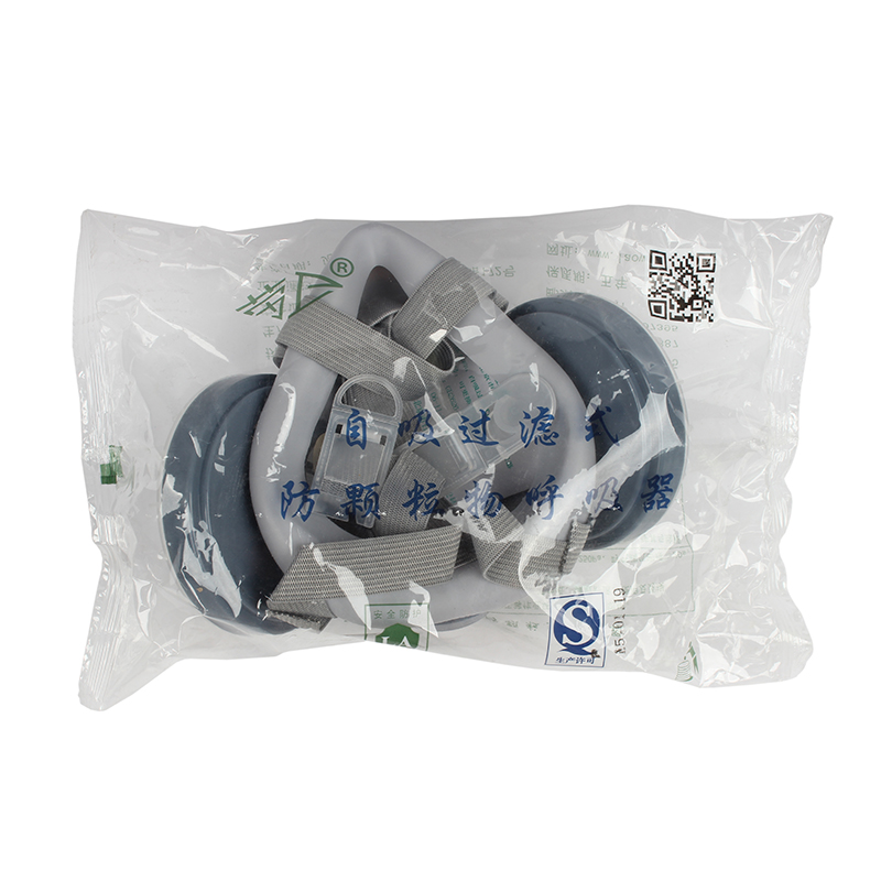 勞衛301-6雙濾盒半面罩防塵面具圖片3