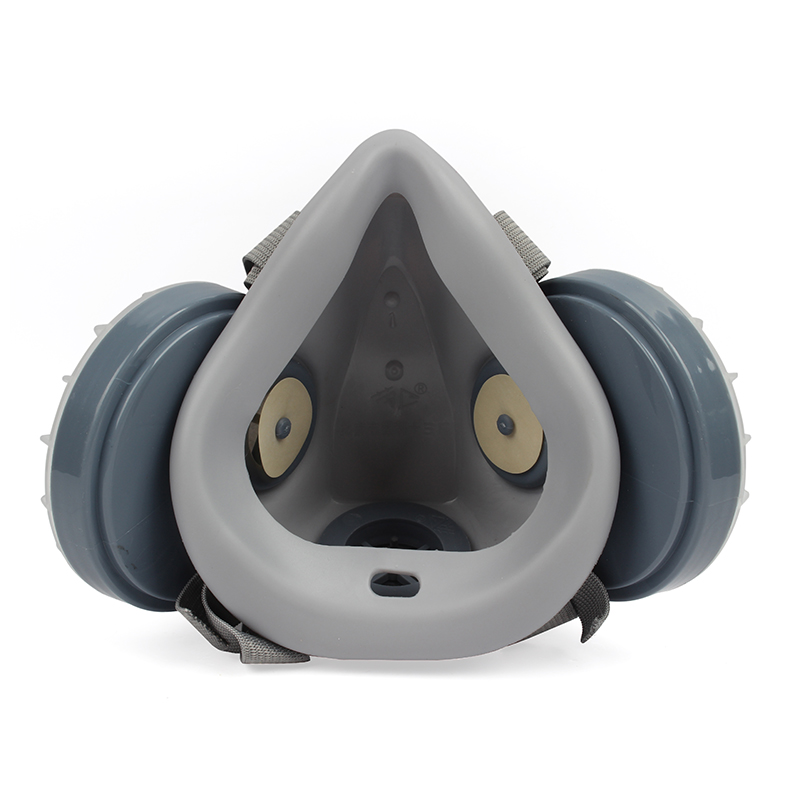 勞衛301-6雙濾盒半面罩防塵面具圖片5