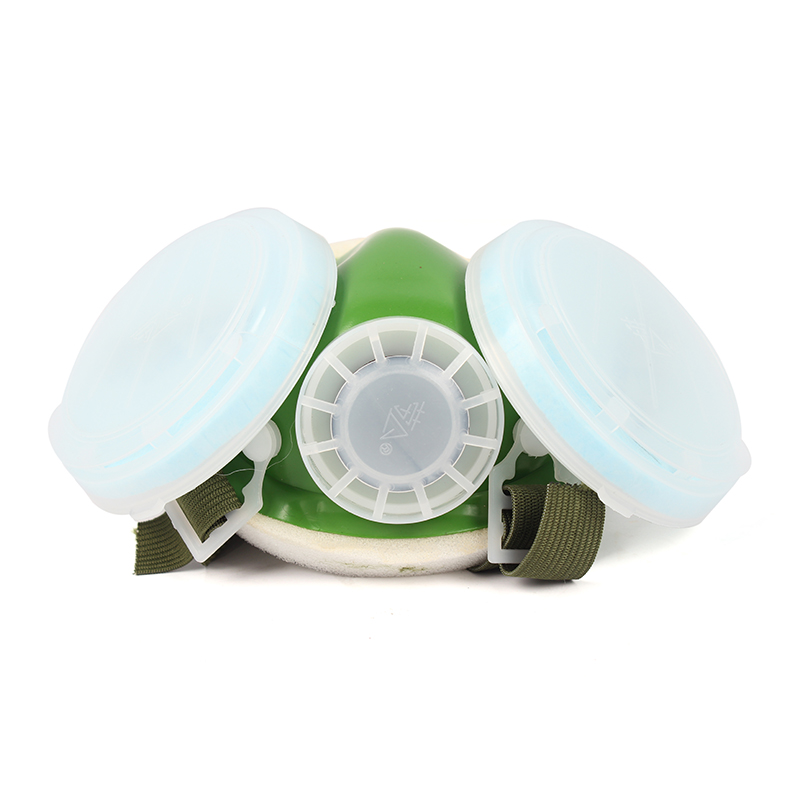 勞衛301-4雙濾盒半面罩防塵面具圖片3