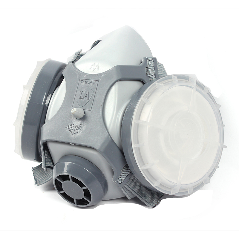 勞衛301-10雙濾盒半面罩防塵面具圖片4