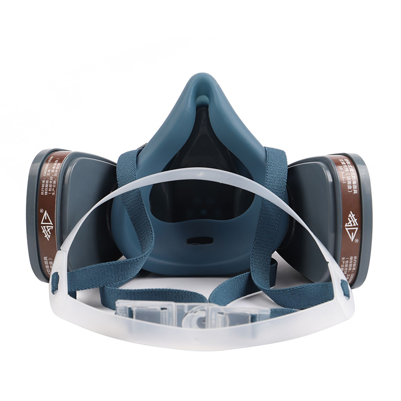 勞衛101F-3雙濾盒半面罩防毒面具圖片2