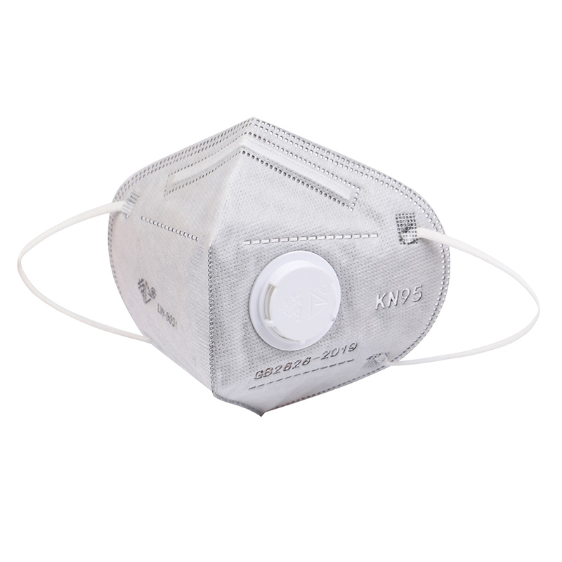 勞衛9031活性炭帶閥折疊式防塵口罩圖片2 勞衛9031活性炭帶閥折疊式防塵口罩圖片2