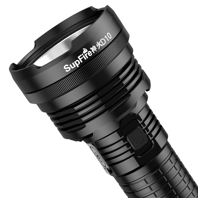 神火D10 18W大容量高亮登山強光手電筒圖片1