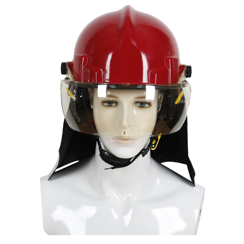 鴻寶FTK-B-C黃色ABS消防頭盔圖片3